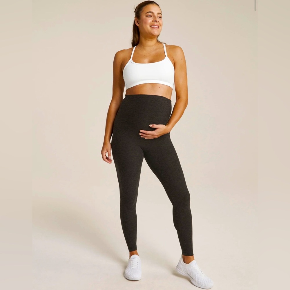 EUC Spacedye Love the Bump Midi Maternity Legging (XS)